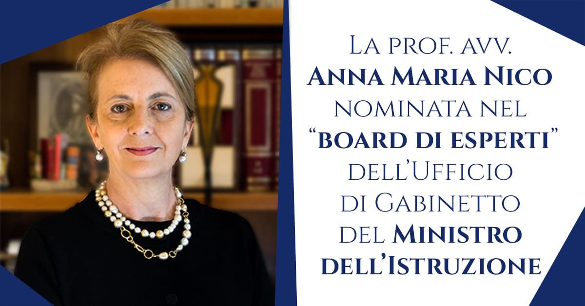 Anna Maria Nico Istruzione